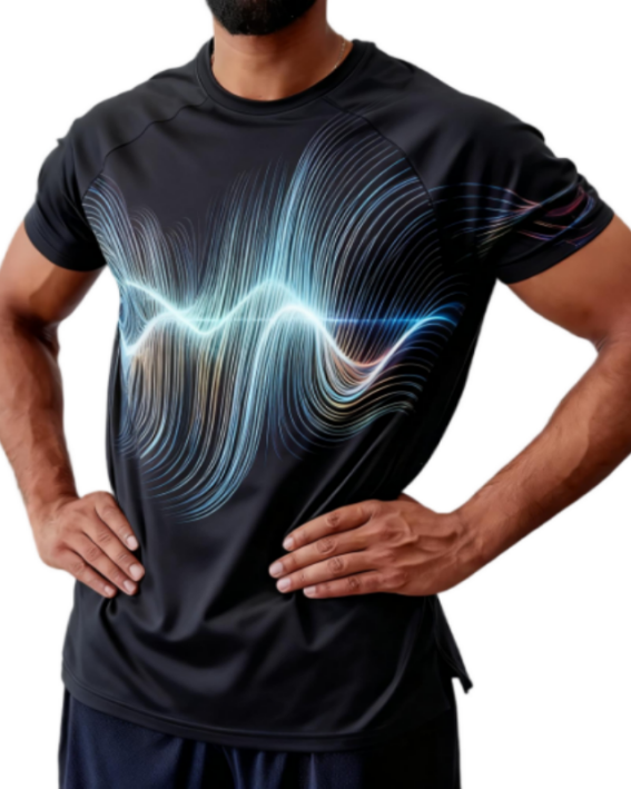 Men's Athletic Fit Gym Tee - Breathable, Lightweight, Quick Dry Technology